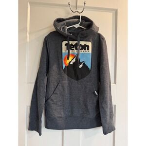 Teton Gravity Research Kids' Gray Pullover Hoodie Sweatshirt